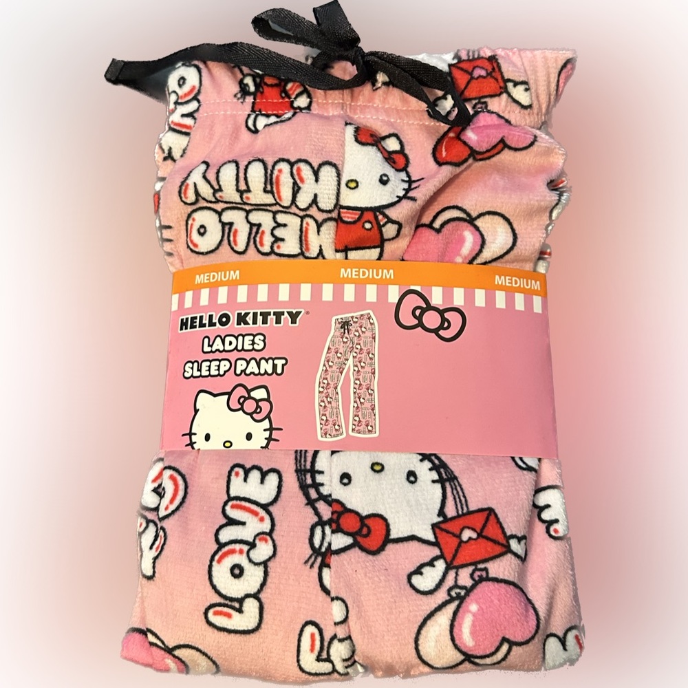 Hello Kitty Valentines Pajama Pants CVS Medium
